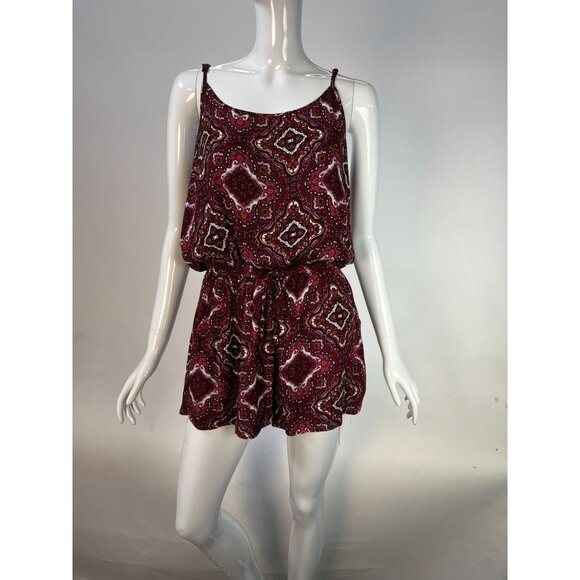 Vintage-Inspired Ambiance Paisley Print Romper S - Picture 9 of 16